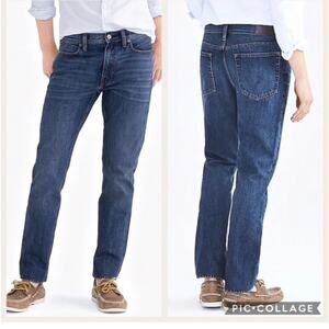 I. Crew Factory The Sutton Jeans Straight Leg Medium Wash 36 x 34